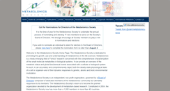 Desktop Screenshot of metabolomicssociety.org